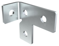 Пластина T-образная с прав. отгиб. под 90град. HDZ  CPL10-TRO-90-HDZ
