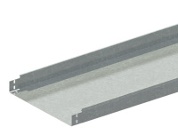 Лоток прямой замковый неперфорированный 400х200 L3000 сталь 1.5мм ЛМс-ПЗНМ цУТ2.5 монтаж без соединителей СОЭМИ Н0122162846