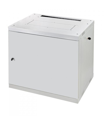 Шкаф настенный Racknet F30 18U 600х600 передняя дверь металлическая светл./сер.  60W-18-66-30GY