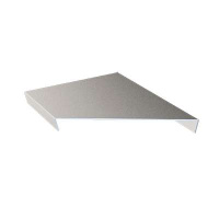 Крышка для угла горизонт. 135град. 200 КЛУГуц 1.5мм оцинк. усилен.  EI-12.13.51.005