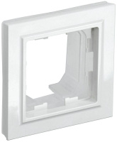 Рамка 1-м IP44 BRITE РУ-1-БрБ-44 бел.  BR-M12-44-K01