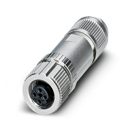 Соединитель штекерный для передачи данных SACC-M12FSD-4PL SH PN  1424683