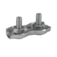 Зажим для троса двойн. Duplex (4мм)  zdtd-4