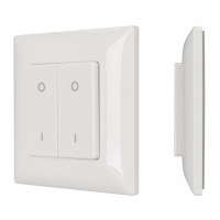 Панель SMART-P47-DIM-P-SUF 3В 2 зоны Knob 2.4G пластик  028301 Панель SMART-P47-DIM-P-SUF 3В 2 зоны Knob 2.4G пластик  028301