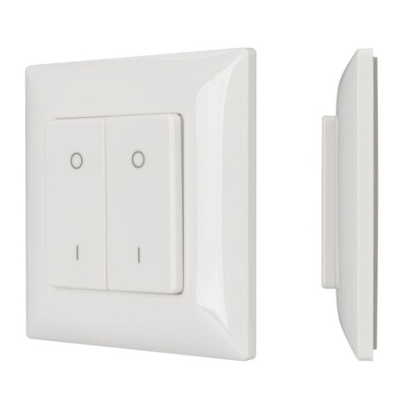 Панель SMART-P47-DIM-P-SUF 3В 2 зоны Knob 2.4G пластик  028301