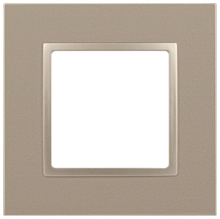 Рамка 1-м Elegance 14-5011-04 Classic шампань  Б0060574