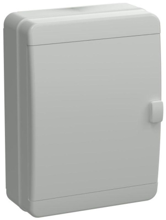 Корпус пластиковый КМПн-24 IP65 сер. непрозр. дверь TEKFOR  TF5-KP73-N-24-65-K03-K03
