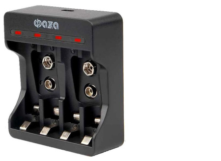 Устройство зарядное B-55USB AA/AAA/9V ("Крона") Ni-Cd/Ni-MH кабель USB-MicroUSB в компл.  5038868