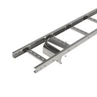 Пластина вывода кабеля для лестничных лотков осн.1000мм AISI 304 (комплект)  IEP100KC