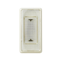 Лампа сигнальная с прозр. крышкой узкая 130-250В 27 сл. кость 27808-31