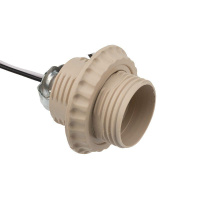 Патрон E27 с проводом 20см бел.  11-8875