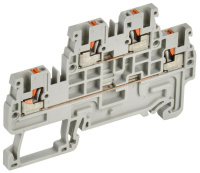 Колодка клеммная CP-ML 2 ур. 1.5кв.мм сер.  YCT23-00-2-K03-001 Колодка клеммная CP-ML 2 ур. 1.5кв.мм сер.  YCT23-00-2-K03-001