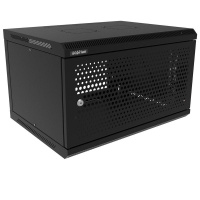 Шкаф настенный телекоммуникационный ТВС-6U-600-450-ПР-9006  05-2065-B