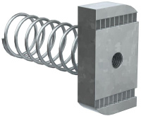 Гайка канальная с удлиненной пружиной М6х40 (уп.30шт)  CMZ12-GK-06