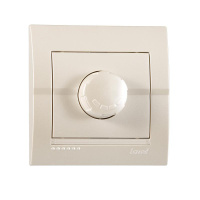 Светорегулятор СП 1000Вт Deriy жемчуж./бел. метал.  702-3030-157