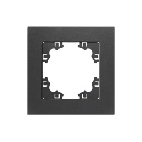 Рамка 1-м Афина графит  A0053-Gr