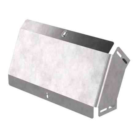 Угол для лотка вертикальный внешний 45град. 400х100 с крышкой Стандарт  PR16.0576