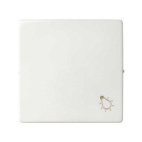 Клавиша с пиктограммой "лампа" для 75150-; 75152-39 82/82Nature бел. 82018-30