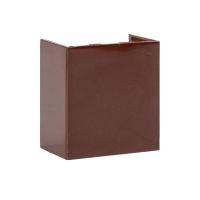 Соединитель 40х25 под темн. дерево Plast PROxima (уп.4шт)  cond-40-25x4