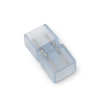 Соединитель контактный прямой UTC-K-14/B67-RGB CLEAR 025 POLYBAG для светодиодных лент 220В 10х7мм 2 контакта прозр. (уп.25шт)  UL-00000869