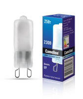 Лампа галогенная 25Вт капсульная матовая G9 2850К 240В  5558