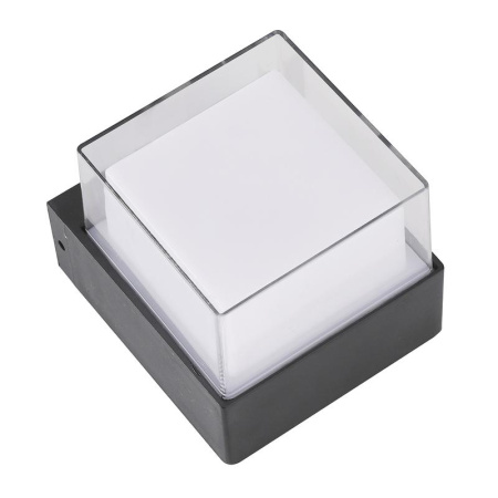 Светильник светодиодный ULU-P25A-5W/4000K IP65 BLACK 4000К уличный архитектурный накладной черн.  UL-00010517