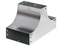 Ответвитель для лотка Т-образ. вверх TS осн. 300 Н80 в комплекте с крепеж. эл. гор. оцинк  37205KHDZ