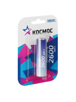 Аккумулятор 18650 Li-ion 2600мА.ч без защиты (блист.1шт)  KOC18650Li-ion26UBL1