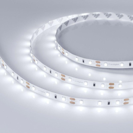 Лента светодиодная RT-A60-8mm 12В White6000 2835 4.8Вт/м IP20 (уп.5м)  010522(2)