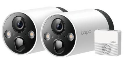 Система видеонаблюдения Tapo C420S2 из двух умных Wi-Fi камер и центра управления  1922099