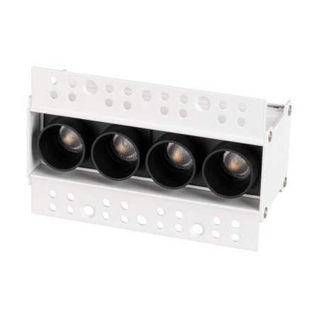 Светильник MS-ORIENT-BUILT-TRIMLESS-TC-S38х127-10W Warm3000 WH-BK 30 deg 230В IP20 метал. 5 лет  031924