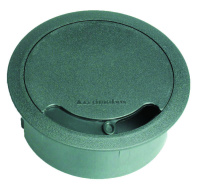 Вывод кабельный для стола или фальшполов d102мм  Connect графит TS10-14