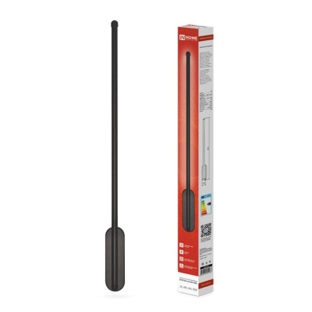 Светильник светодиодный ESTETIKA LUV-60A-40BL 10Вт 230В 4000К 700лм 600х50х25 черн.  4690612054483