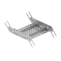 Угол вертикальный с перф. дном LHT 900х80 2.0мм гор. оцинк.  LHTV-PB.9008.20.HDZ