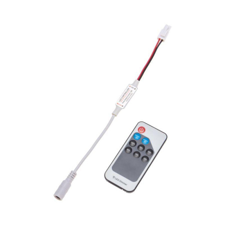 Диммер LED мини Радио (RF) 72/144Вт 9 кнопок с пультом Д/У  143-105-2