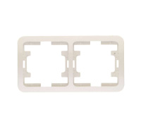 Рамка 2-м Mimoza горизонт. бел.  22012