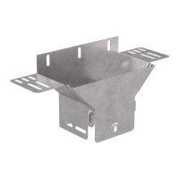 Ответвитель для лотка вертикальный 100х100 с крышкой Стандарт  PR16.10936