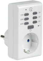 Розетка-таймер электронный РТЭ-2 15мин-6ч 16А IP20 с индикацией  ERT-12-1-16-O-00-4-20-K01 Розетка-таймер электронный РТЭ-2 15мин-6ч 16А IP20 с индикацией  ERT-12-1-16-O-00-4-20-K01