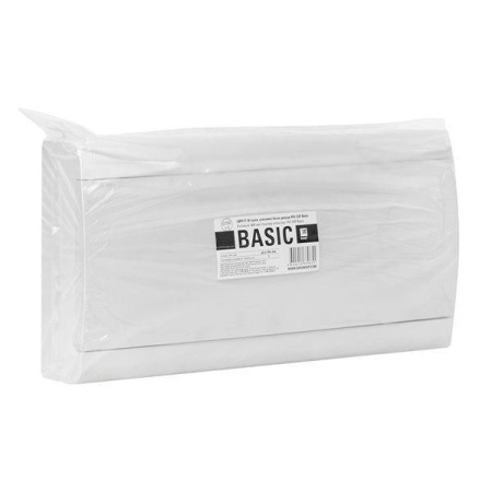 Щит ЩРН-П-18 IP41 бел. дверца (пром. упак.) Basic  pb-n-18w-bas