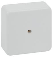 Коробка распаячная 75х75х28мм без клеммы IP40 бел. BS-W-75-75-28  Б0058704 Коробка распаячная 75х75х28мм без клеммы IP40 бел. BS-W-75-75-28  Б0058704