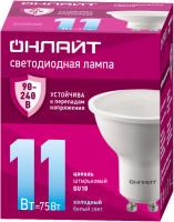 Лампа светодиодная 90 436 OLL-PAR16-11-230-6.5K-GU10 (PRO 90-240В)  90436