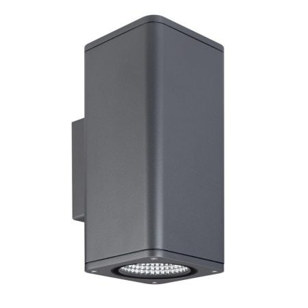 Светильник светодиодный LGD-EVO-WALL-TWIN-S100x100-2x12W Day4000 (GR 44 deg 230В) IP54 металл  046194