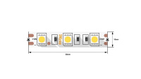 Лента светодиодная стандарт 5050 60LED/м 14.4Вт/м тепл. бел. 12В IP20 со скотчем 3М (уп.5м)  00-00007266 Лента светодиодная стандарт 5050 60LED/м 14.4Вт/м тепл. бел. 12В IP20 со скотчем 3М (уп.5м)  00-00007266