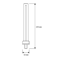 Лампа люминесцентная компакт. LH 11Вт-U/842 11Вт 4200К G23 220В  3159 Лампа люминесцентная компакт. LH 11Вт-U/842 11Вт 4200К G23 220В  3159