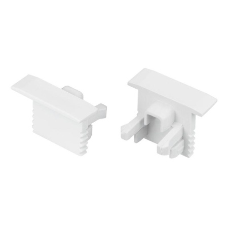 Заглушка SL-MINI-10-F WHITE глухая пластик (комплект)  049453