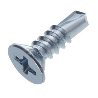 Саморез оконный 3.9х25 сверло бел. цинк (уп.30шт) европодвес  2040041