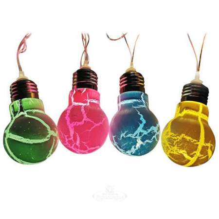 Гирлянда "Лампочки" ILD-16WW-LM 16 LED 2.2м IP20 220В теплый бел.  4690601047274