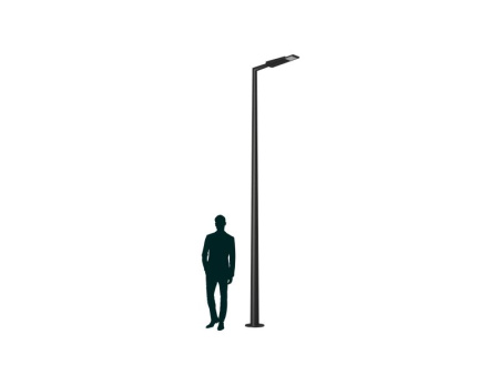 Светильник GALAXY LED 70 DW 2700K POLE 7M D140 RAL9006 СТ 4730000210