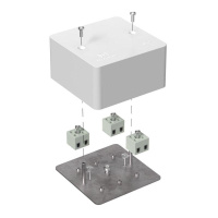 Коробка огнестойкая для кабель-канала 40-0460-FR2.5-6 Е15-Е120 85х85х45  40-0460-FR2.5-6