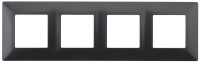 Рамка 4-м 14-5004-05 Elegance антрацит ЭРА Б0034403